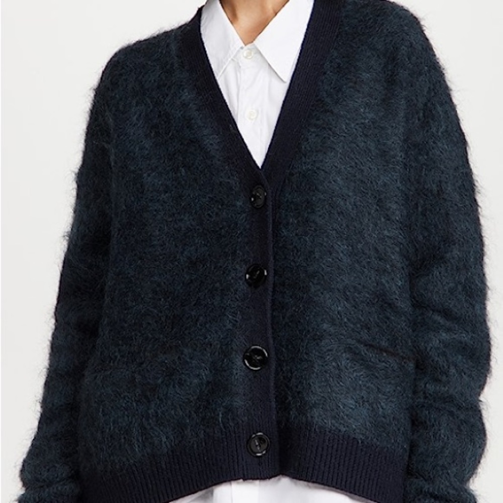 Acne Studios Mohair-blend cardigan